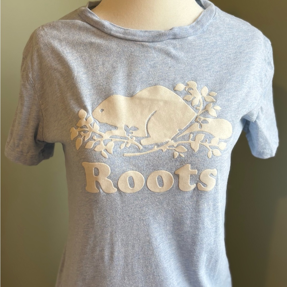 Roots Women’s Blue T-Shirt